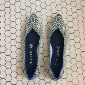 Rothy’s shoes | The Point in Pistachio Python